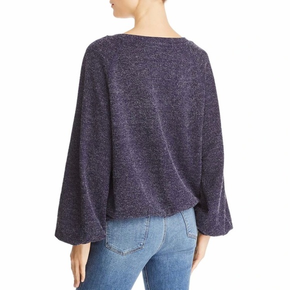 Band of Gypsies Kelley Heathered V-Neck Sweater - Picture 2 of 9